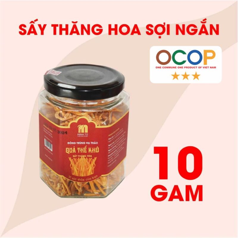 Đông trùng hạ thảo Sấy thăng hoa 10g (gãy) - Hình ảnh 2